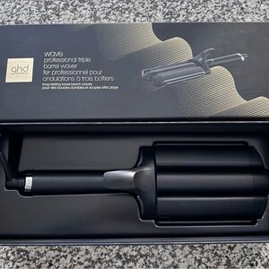 ghd Black Triple Barrel Hair Waver